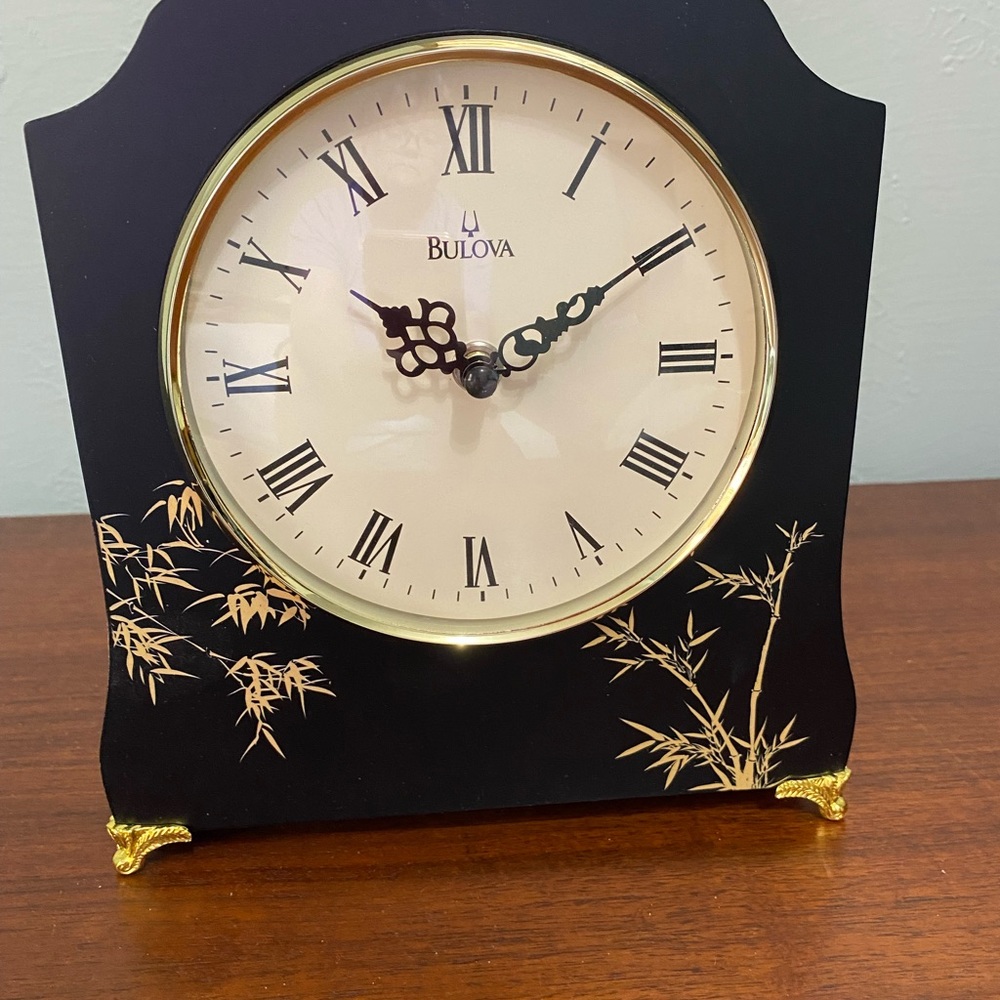 Bulova Table Clock